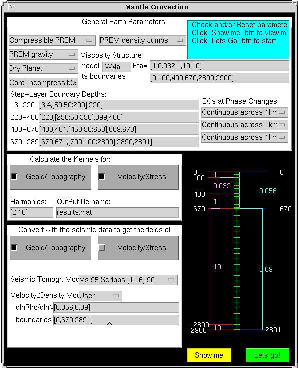 Graphical Input Window
